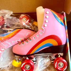 The Rainbow Rider Moxi skates